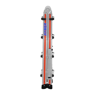 Hymer telescopic ladder 4x5 rungs, length folded 2.90m / extended 5.14m