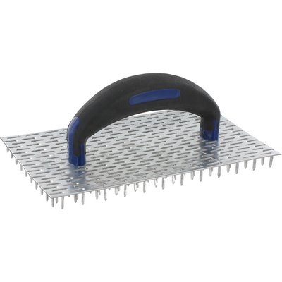 Drobny skrobak do gipsu Triuso 250x145mm długość zęba 15mm do gipsu mineralnego
