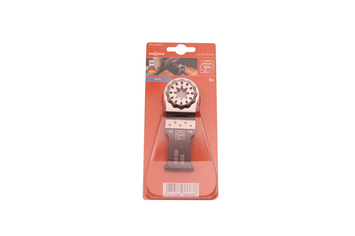 Fein Sägeblatt E-Cut FINE 30mm L: 50mm B: 30mm Starlock 5 Stück Pack