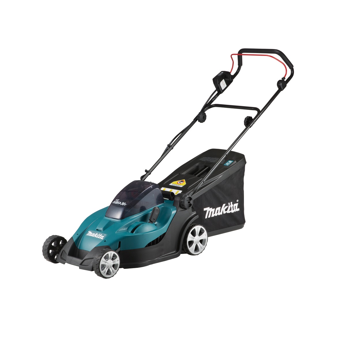 Makita cordless lawn mower 2x18V 3Ah DLM431PF2 incl. 2 batteries and charger