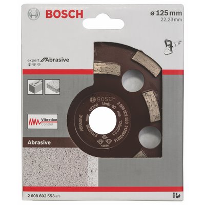 Bosch diamond cup wheel Expert Abrasive 125x22.23x4.5mm