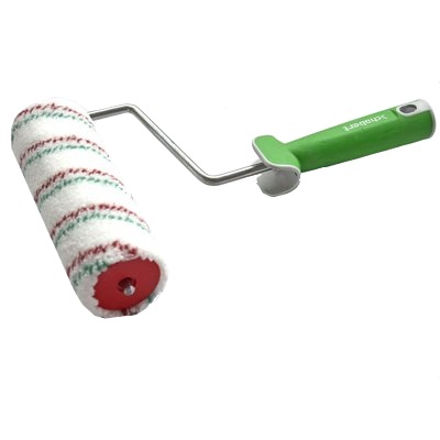 Nespoli Farbroller Garant 18cm FH 12mm 8mm Bügel rot/Grün