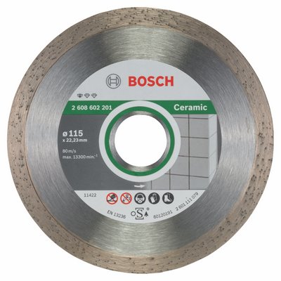Diamentowa tarcza tnąca Bosch ceramiczna 115x22,23x1,6x7mm