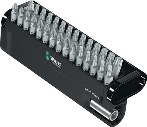 Wera Bit-Check 30 Wood 2 30-teilig PH/PZD/TX - 05057432001