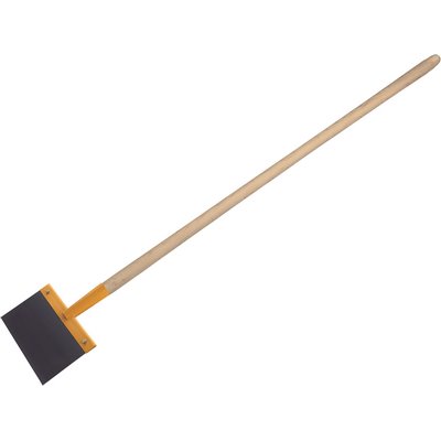 Triuso Federstahl Stoßscharre 1.0mm B300mm m. Stiel