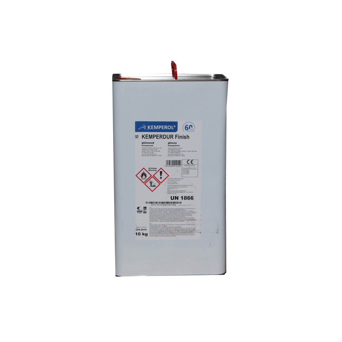 KEMPERDUR® Finish glänzend 10kg Gebinde