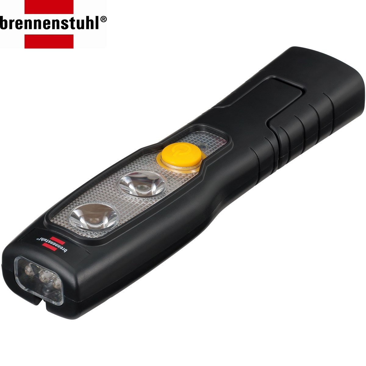 BS hand lamp battery 2+3 LED bendable w. magnet and hook