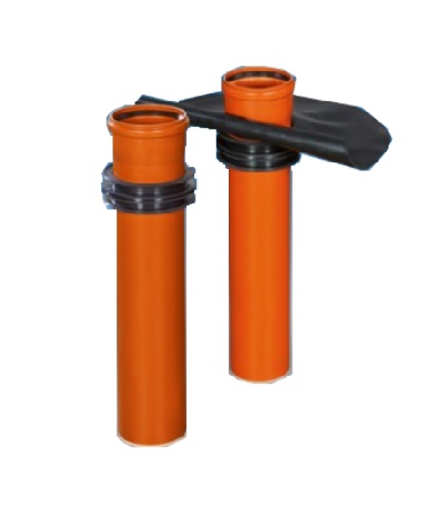 DOYMA HKD KG-Wandelement als D-Muffe Dichtelement EPDM DN 100 / 240.0 mm lg