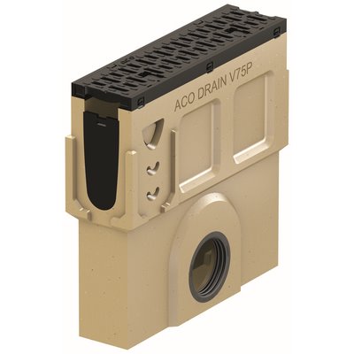 ACO Powerdrain V 75/100 P Inlet box DN 110 w. bucket Bucket