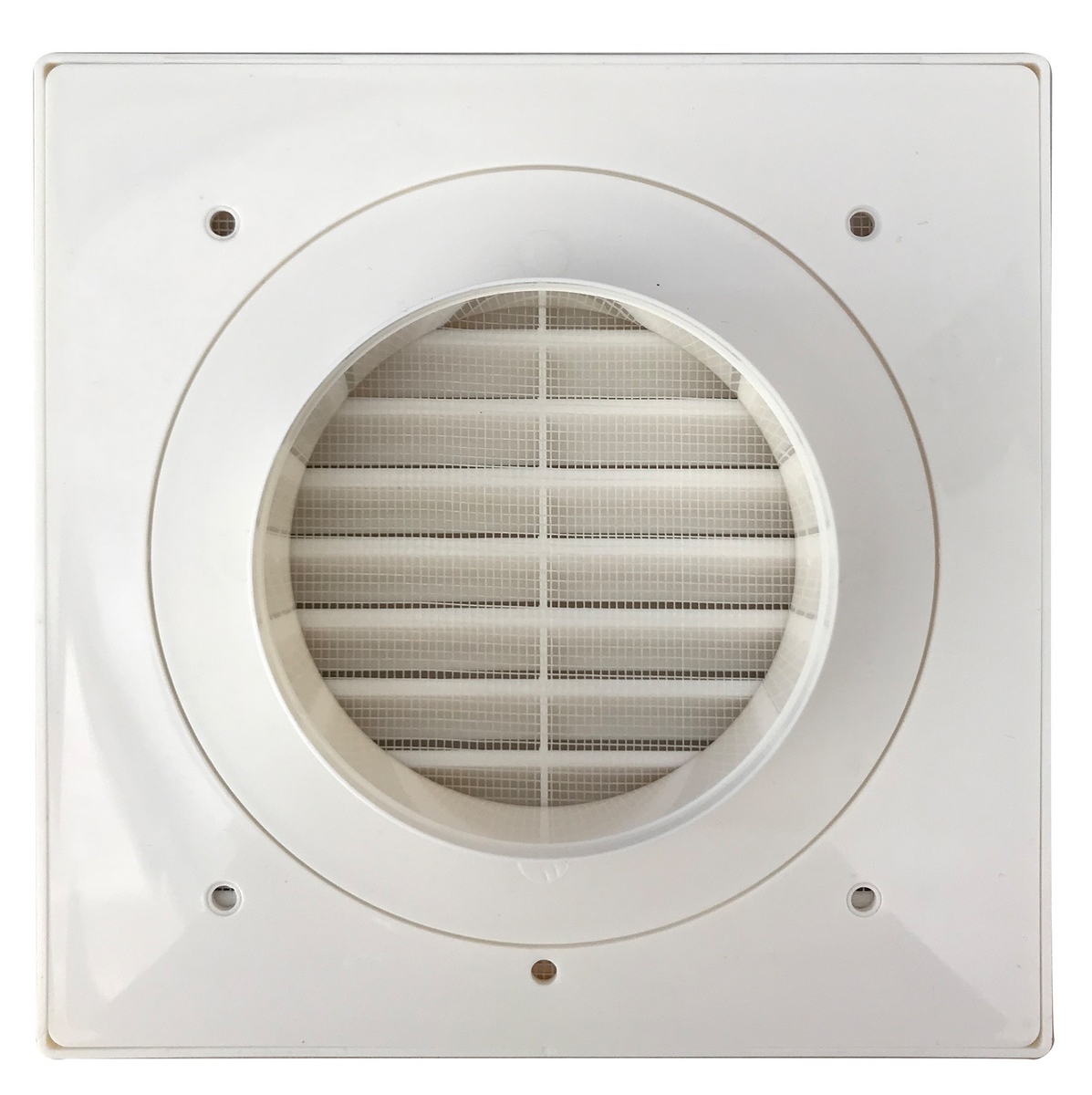 Upmann ventilation grille DN 125 white plastic - 66031