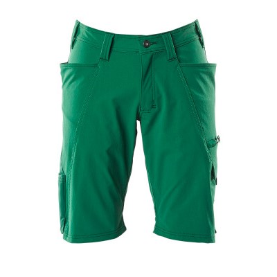 MASCOT® ACCELERATE Shorts Stretch grün - Gr. C60