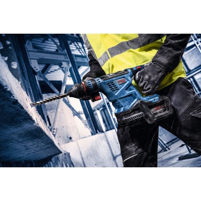 Bosch EXPERT cordless rotary hammer SDS plus EXBH18V-32F in L-BOXX