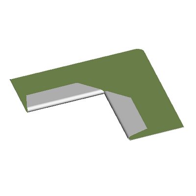 Kimmel JS-16 inside corner for wall angle MI-22 white similar to RAL 9010