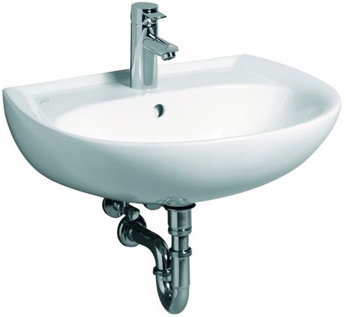 Keramag umywalka RENOVA nr 1 w. HL 650x510mm bahama beżowa z przelewem