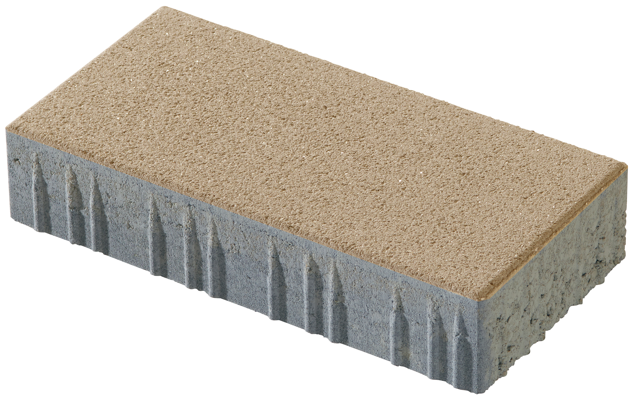 Plaster Vios 20x40x8cm beige shot-peened
