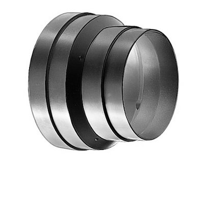Upmann reducers 125/150mm white