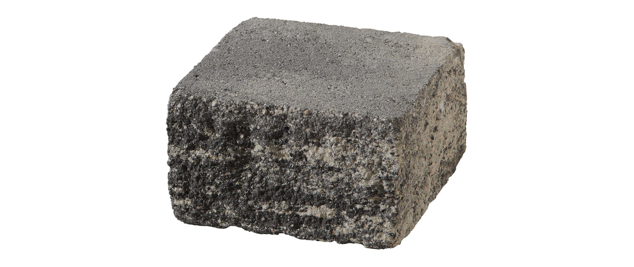 Halbendelem. Vermont covers. 25x25x15cm nero bianco. burnt. aged. str.