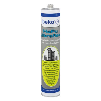 Beko HoFu Ultraflex 310ml szary specjalny uszczelniacz do połączeń strukturalnych