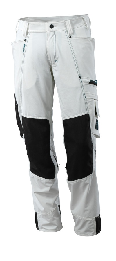 MASCOT® ADVANCED Hose m. Knietaschen weiß Gr. 82C54