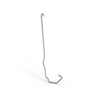 Zacisk boczny FOS ZIAL kątowy 456/202/2,2 mm do listew 30x50