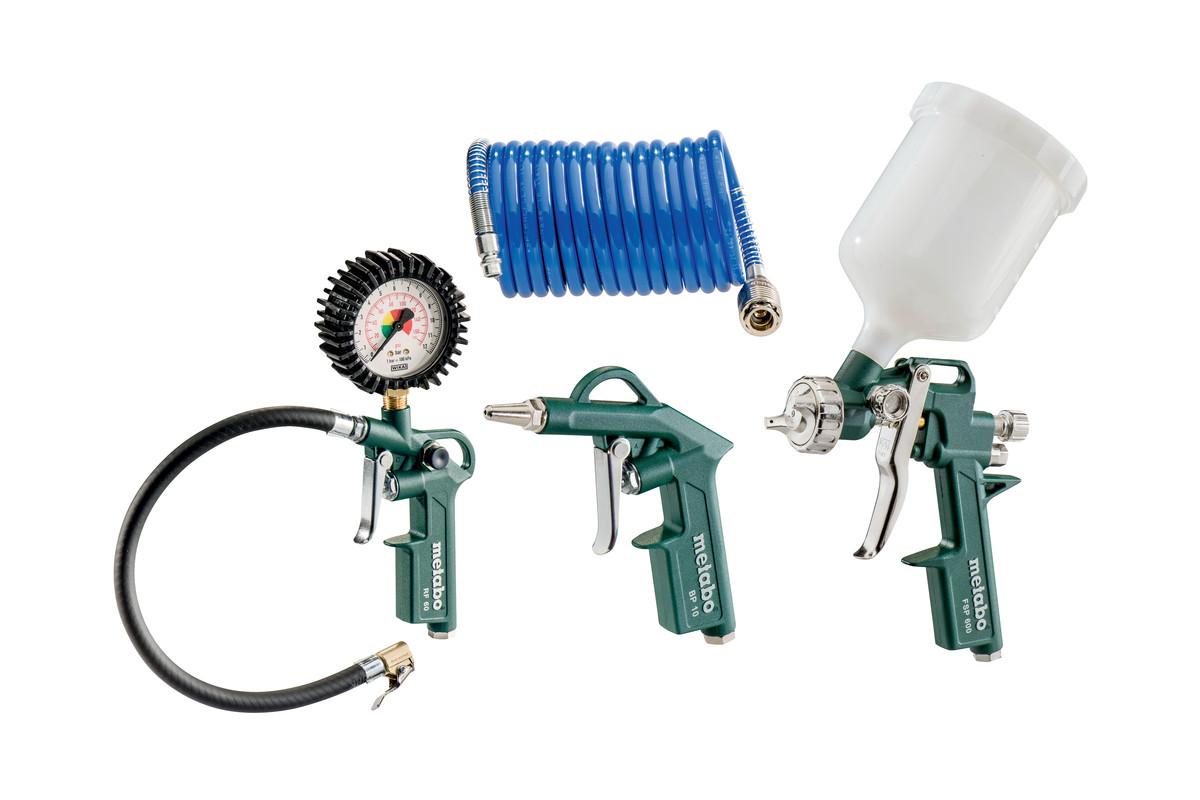 Metabo compressed air tool set LPZ 4 Set 601585000