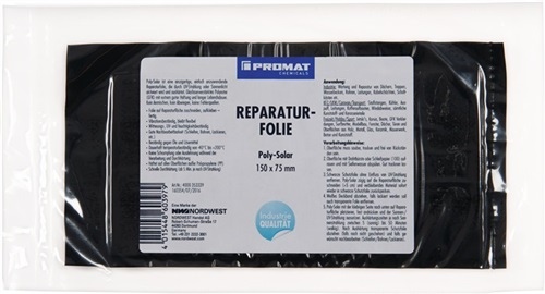 Folia naprawcza Poly-Solar L150mmxW75mm chemikalia