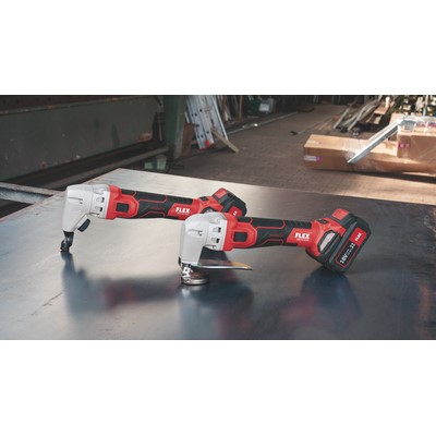 Akumulatorowe nożyce do metalu FLEX 18 V SHE 16 18.0-EC C - 531583