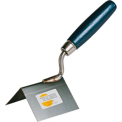 Triuso plasterer's corner trowel outer corner stainless steel 80x60x60mm