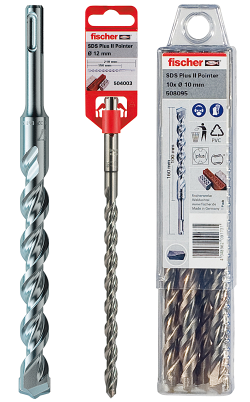 Fischer hammer drill bit SDS Plus II 5x50x110 Pointer