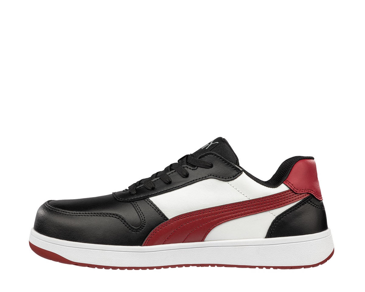 Puma Frontcourt BLK/WHT/RED S3L ESD FO HRO SR Sicherheitsschuh schw/w Gr. 46