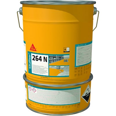 Sikafloor 264 N 2-składnikowy 30 kg szary kamienny Składnik B = 6,3 kg RAL 7030