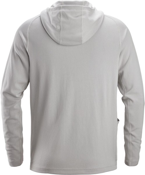 Snickers Hoodie Stay Fresh 2456 UV Protection eisgrau Größe M