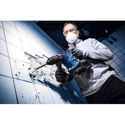 Bosch EXPERT cordless rotary hammer SDS plus EXBH18V-32F in L-BOXX