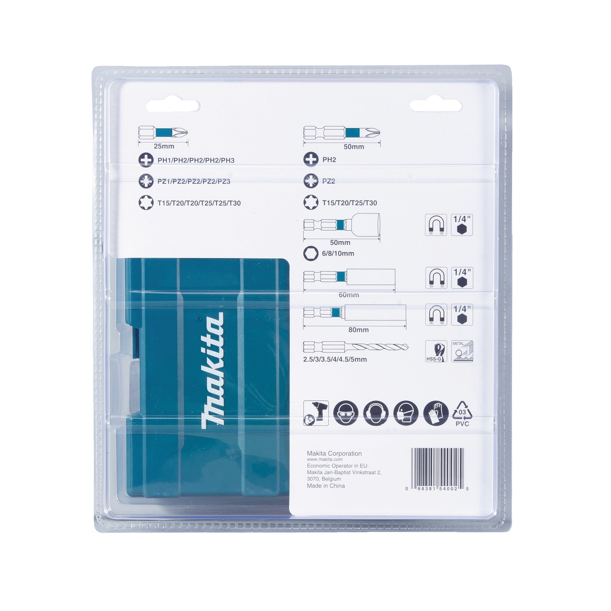 Makita Impact Black Bit-Set 33tlg - Schalgfest B-66896