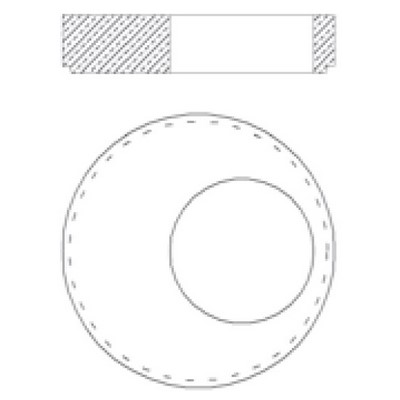 Płyta przejściowa BWL 50 KN DIN 4034 część 2 UEP-F DN 600/300mm