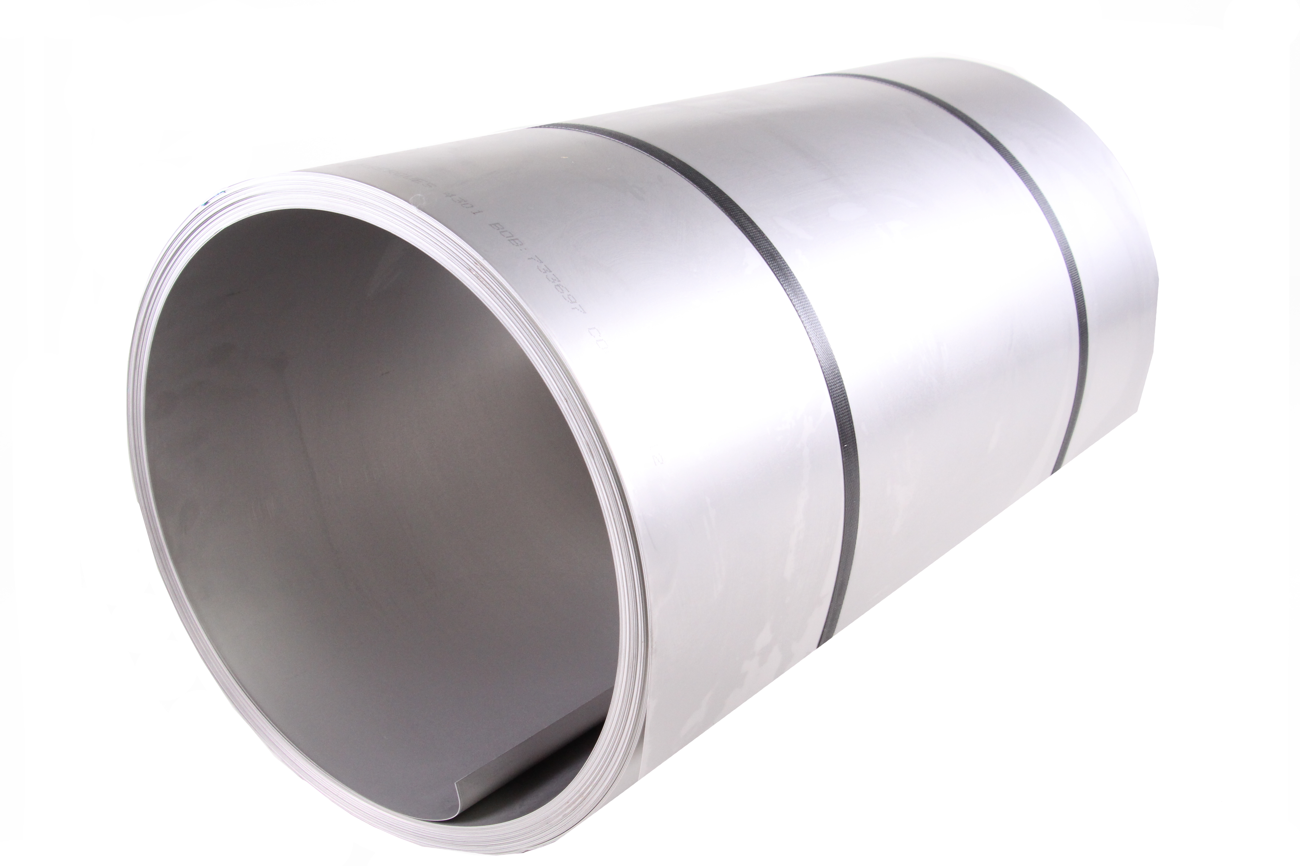 Stainless steel strip 0.6 x 1250mm WSt. 1.4301 2B Roll of 20m