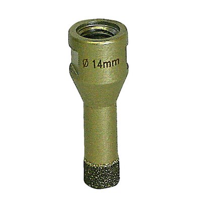 Diewe tile drill bit gold DM 14 M14 holder