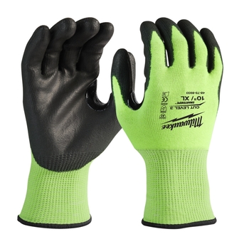 Rękawice antyprzecięciowe Milwaukee Hi-Vis rozmiar 10 klasa 3