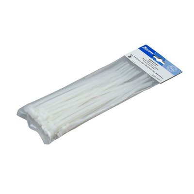 Kopp cable tie assortment transparent 100/150/200mm 75 pieces