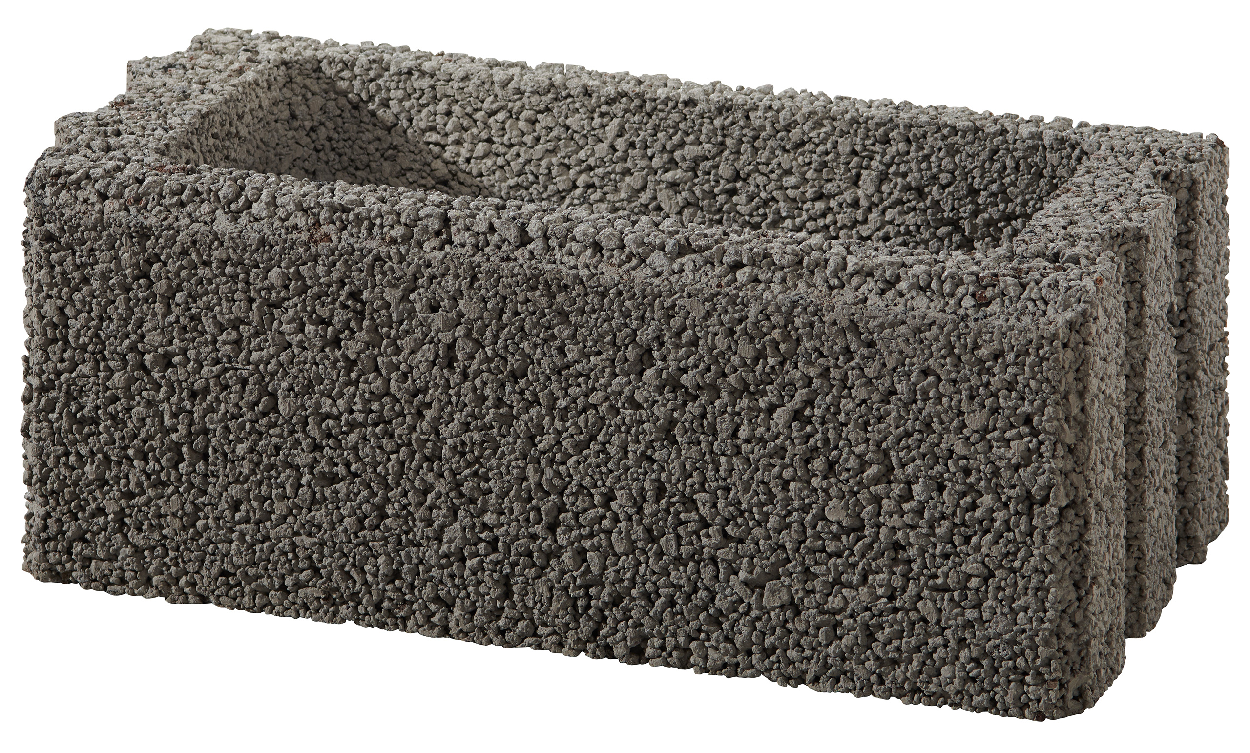 Basic element Terrano 50x25x20cm grey.