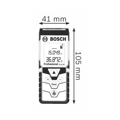 Bosch Prof. Laser Rangefinder GLM 40