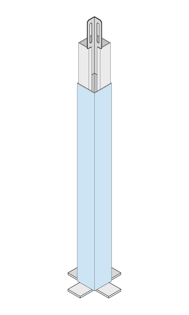 Knauf Cubo system support for room heights 2000 - 2700mm
