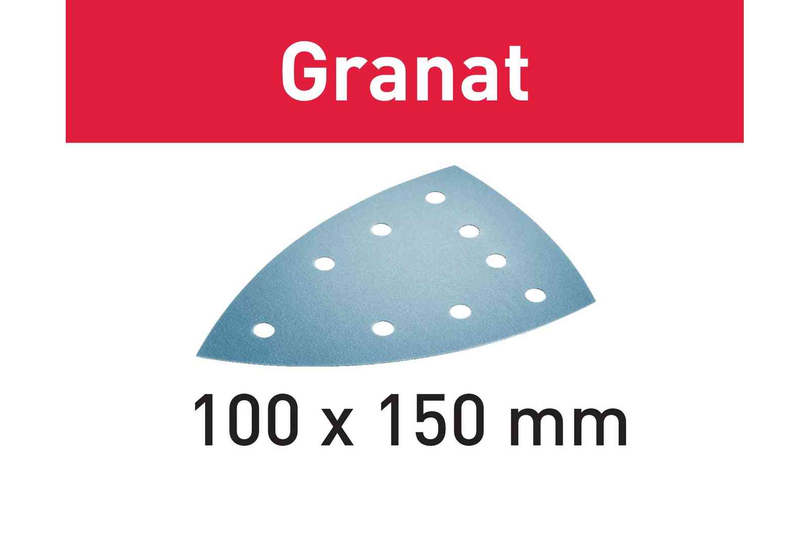 Festool abrasive sheet Garnet STF DELTA/9 P120 GR/100