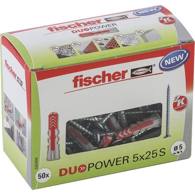 Fischer DUOPOWER 5x25 S LD PU=50