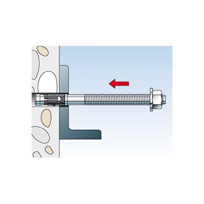 Fischer anchor bolt FAZ II 16/25 PU=10