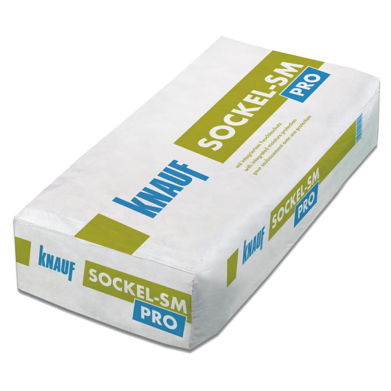 Knauf Sockel-SM Pro 25 kg Klej, zaprawa wzmacniająca i tynk wykończeniowy
