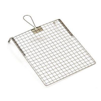 Metal scraper grid 26x30cm Handle with hanging tab