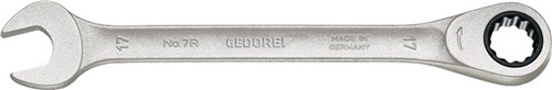 Ring-Maulschlüssel SW 13 mm m. L. 180 Ringratsche mm CV-Stahl