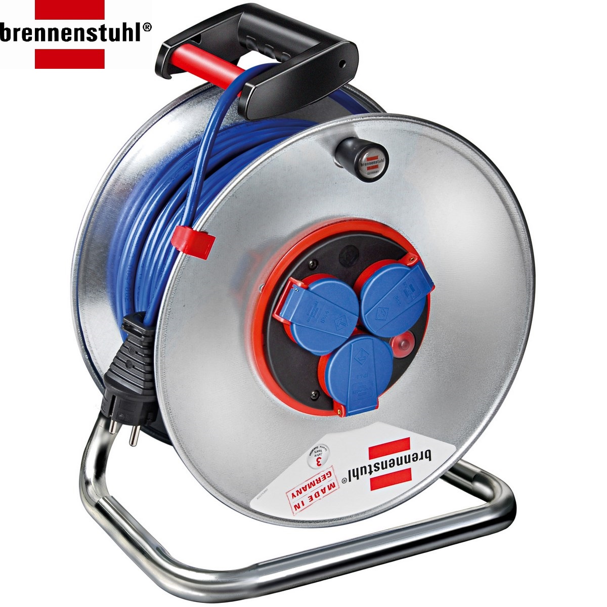 Zwijacz kabla BS Garant Bretec S290 50m niebieski N05V3V3-F3G1.5
