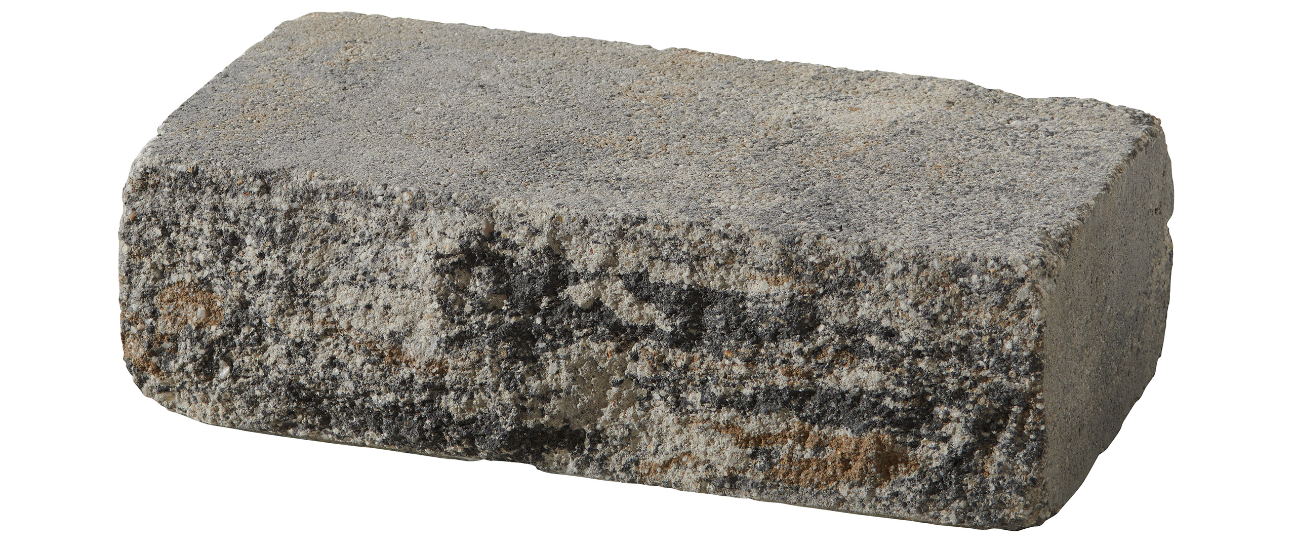 Basic element Vermont covers.50x25x15cm shell limestone-nu. burnt. aged. stri.